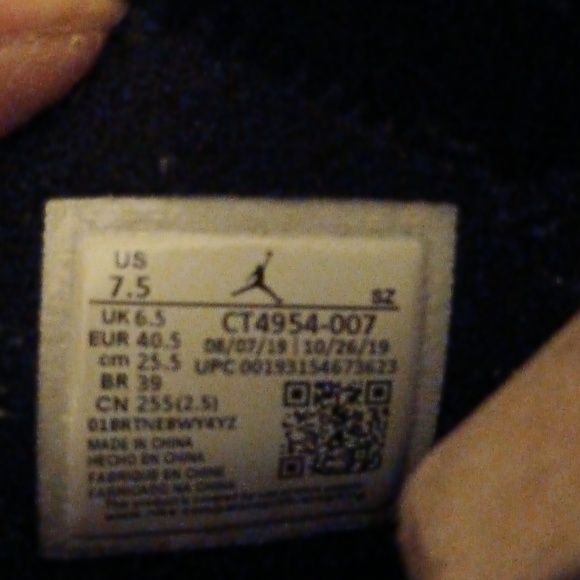 Air Jordan 6 Retro DMP SZ 7.5 - Picture 3 of 10